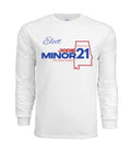 Elect Jodie Minor LS (Unisex) White Shirt