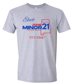 "It's Time" (Unisex Grey Tee)