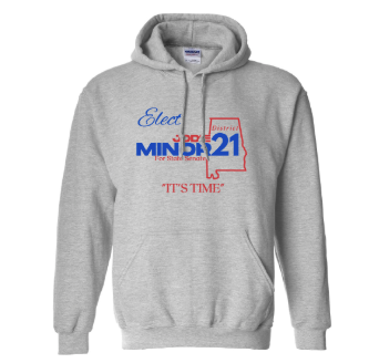 (PRE ORDER) "It's Time" (Unisex Grey Hoodie)